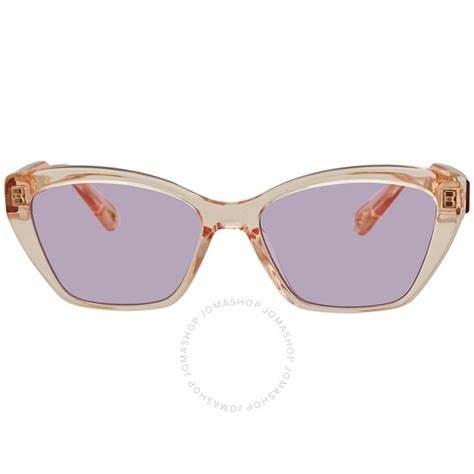 Chloe Purple Cat Eye Sunglasses CE760S 749 54 